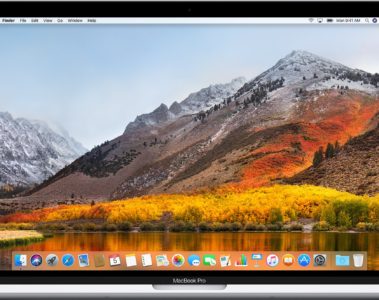 macOS High Sierra desktop MacBook Pro