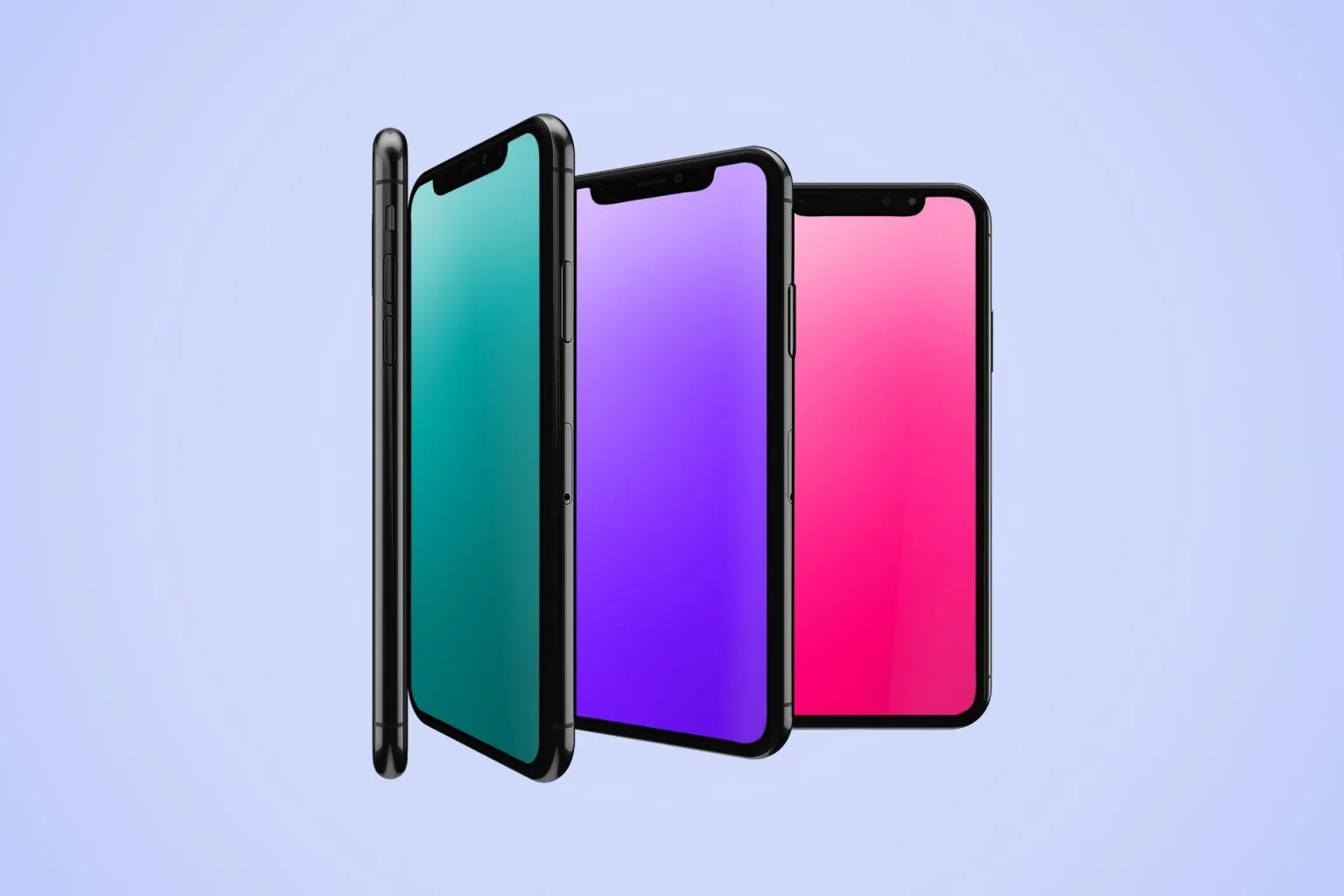 wallpapers gradientes de colores para iphone