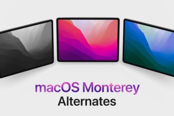 macOS Monterey variaciones fondos de pantalla