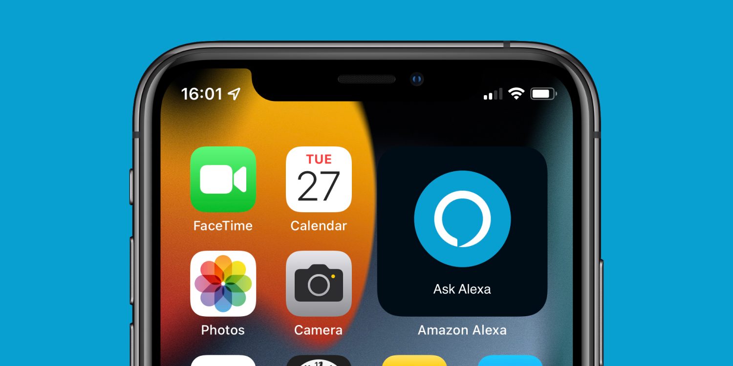 Widget Alexa para iPhone