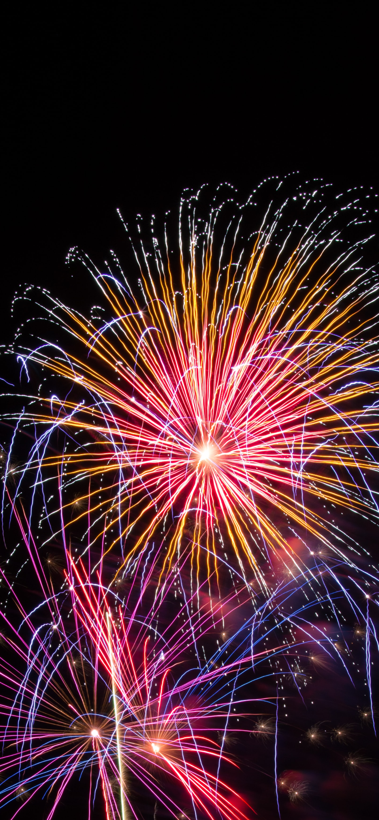 independence day iPhone fireworks wallpaper serge van neck colorful fireworks