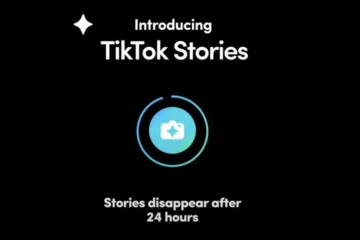 TikTok Stories splash screen