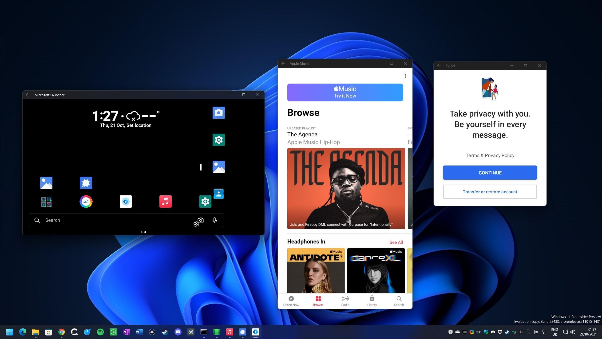 Apple Music en Windows 11 1