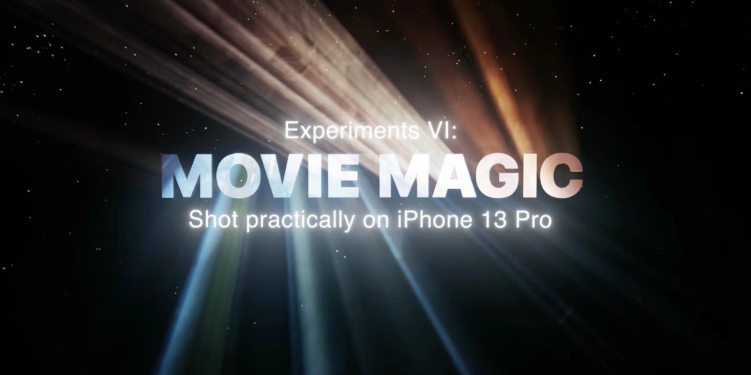 camaras iPhone 13 video Movie Magic