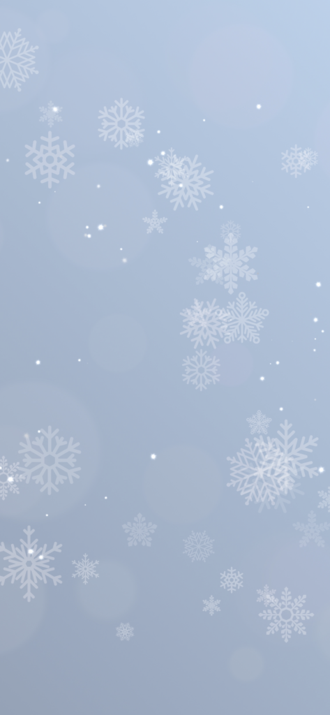 Sierra Blue illustrated snowflake wallpaper