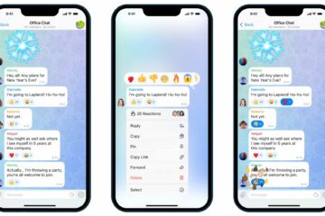 reacciones en Telegram iOS iPhone