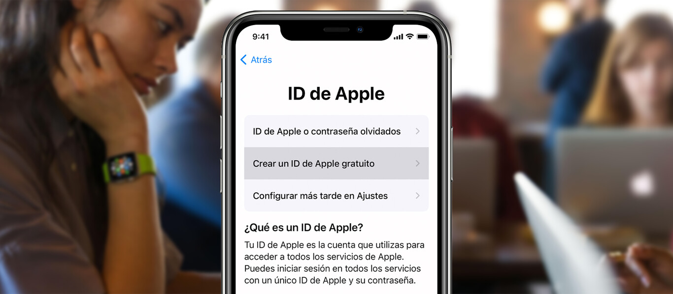 crear Apple ID en iPhone iPad Mac