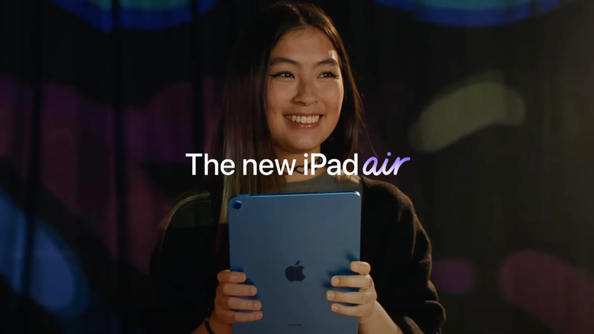 nuevo iPad Air anuncio comercial