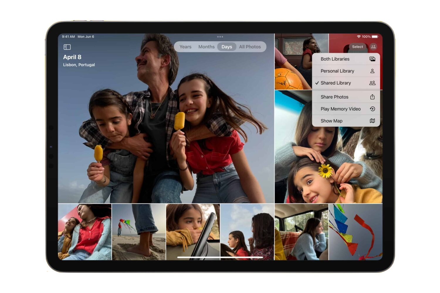 Apple iPadOS 16 iCloud Fotos compartidas