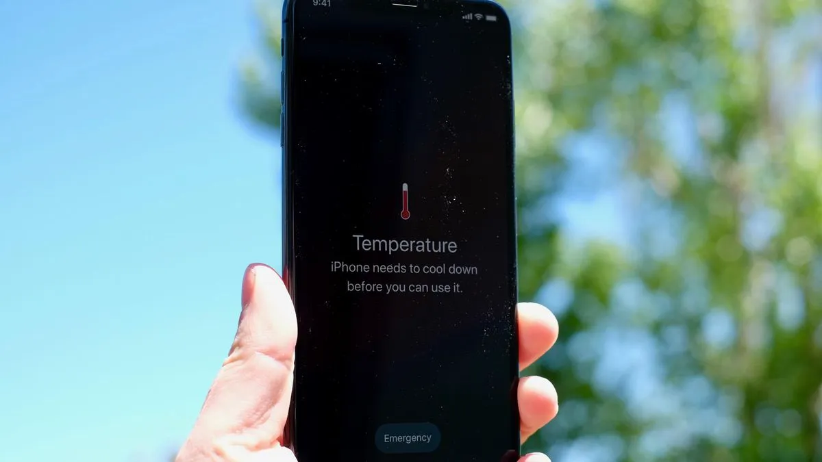 riesgo temperatura alta iPhone