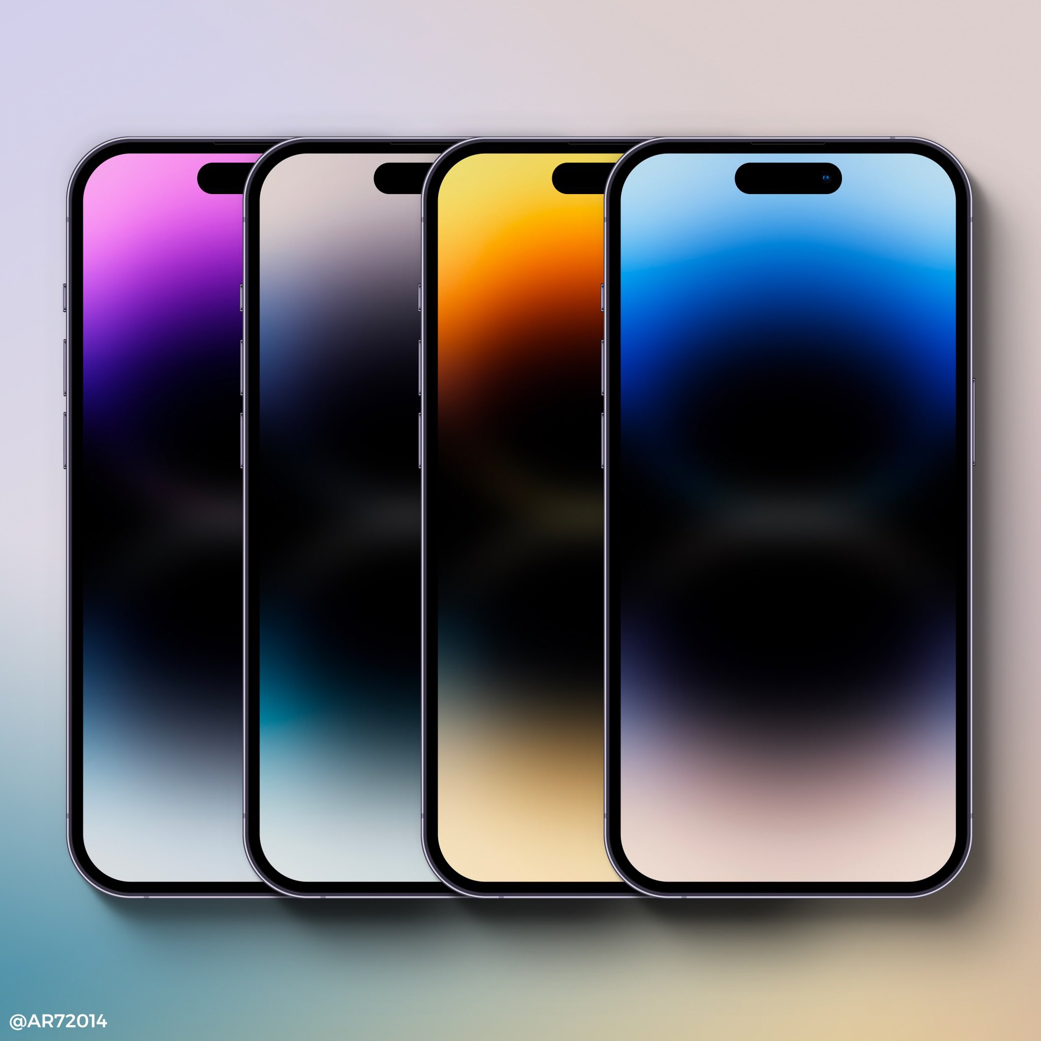 iPhone 14 inspirados gradiente ar72014